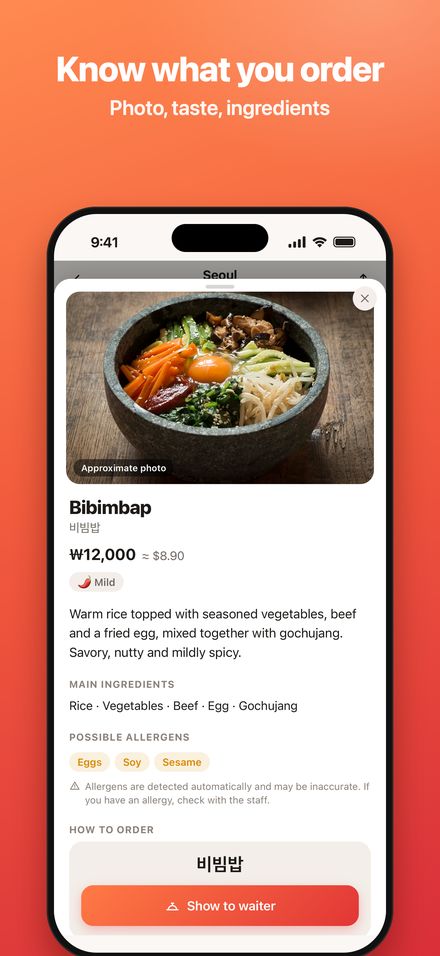 Dish card: photo, taste and main ingredients